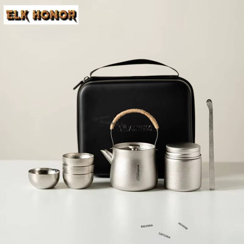 Zen Luxury Bags - ZAEYORIA Luxury Pure Titanium Travel Tea