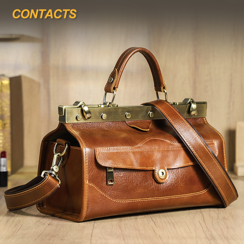 Full Grain Lamb Cowhide Leathe - Luxury Bags For You recension och pris