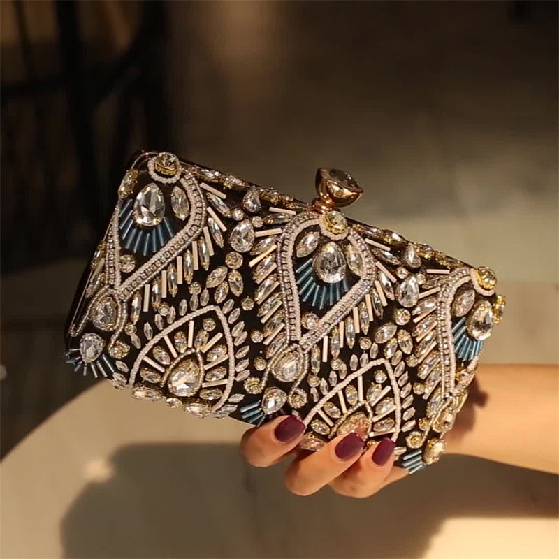 Women's Evening Clutch Bag Par - Luxury Bags Blue recension och pris