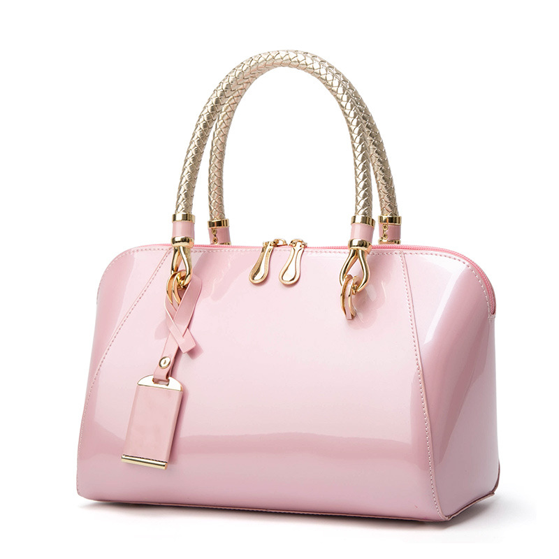 Luxury Designer Handbag Shiny  - Luxury Bags Blue recension och pris