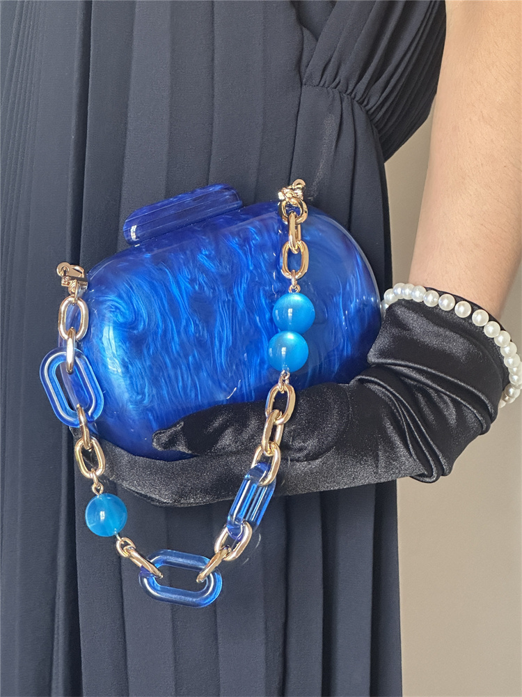 Luxury fashion Klein blue marb - Luxury Bags Blue recension och pris
