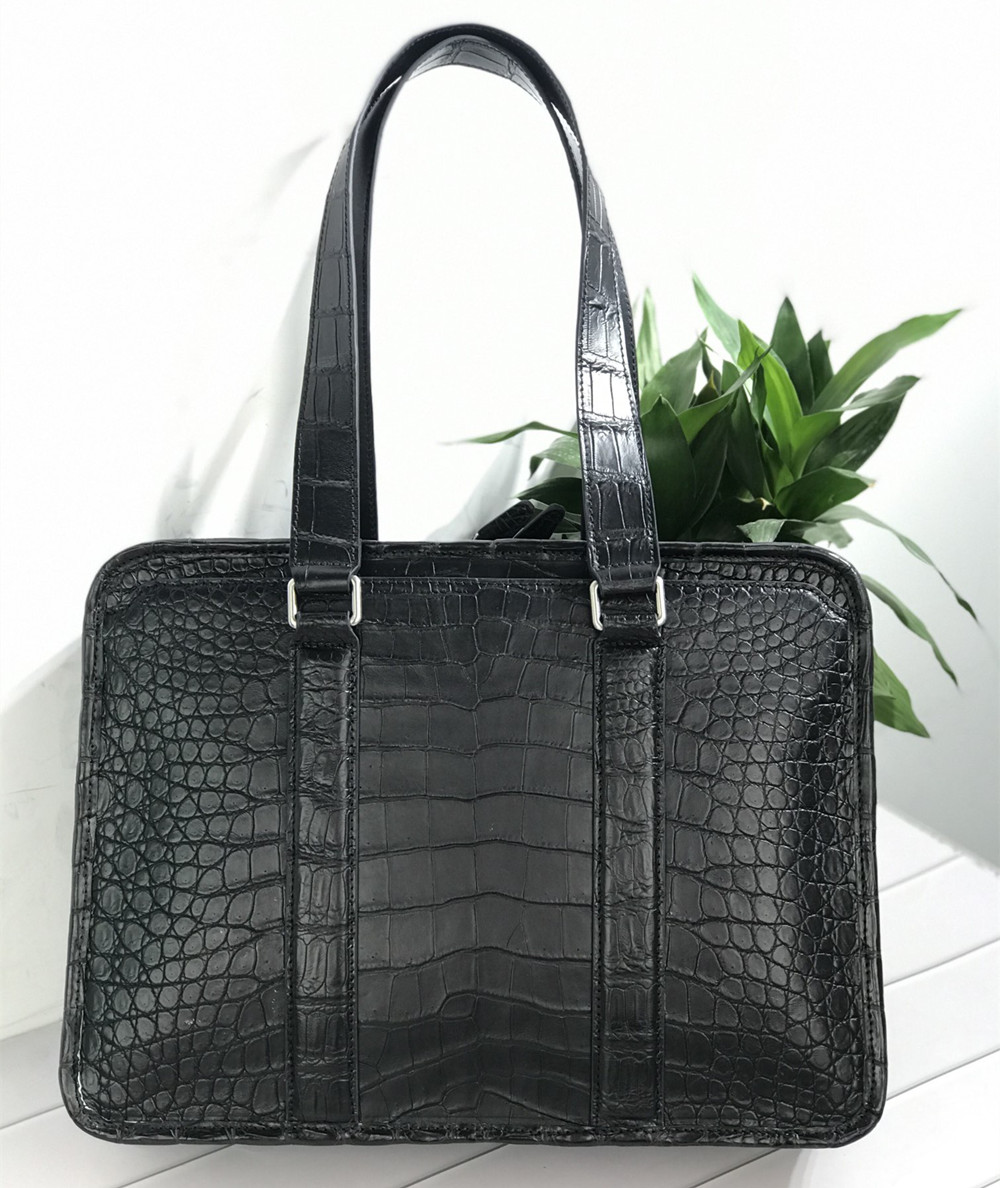 New Crocodile Leather Laptop B - Luxury Bags Duffle recension och pris