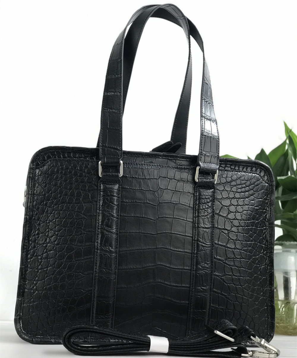 New Crocodile Leather Laptop B - Luxury Bags Duffle recension och pris