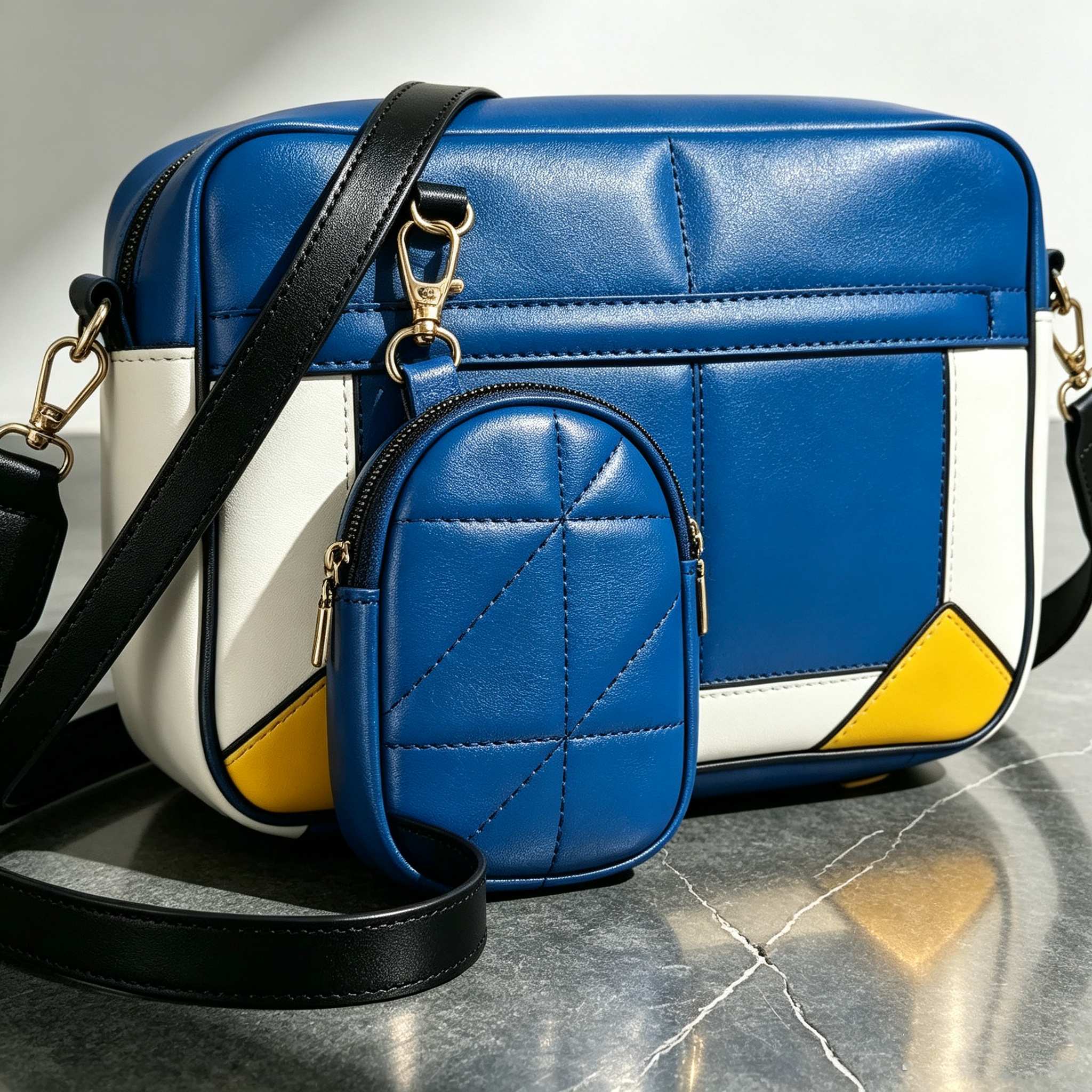 Luxury Designer Female Crossbo - Luxury Bags Blue recension och pris