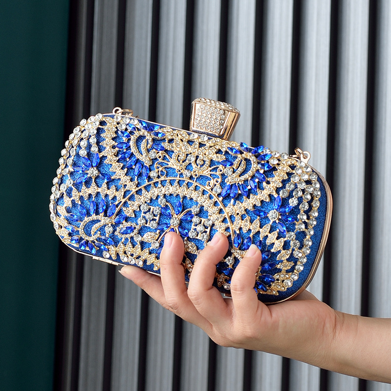 Women Clutch Party Luxury Blue - Luxury Bags Blue recension och pris