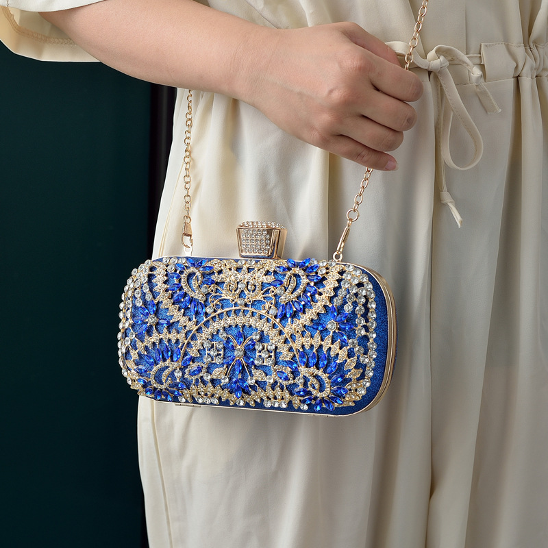 Women Clutch Party Luxury Blue - Luxury Bags Blue recension och pris