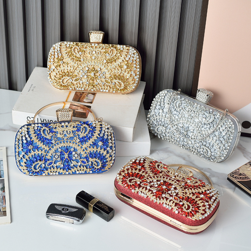 Women Clutch Party Luxury Blue - Luxury Bags Blue recension och pris