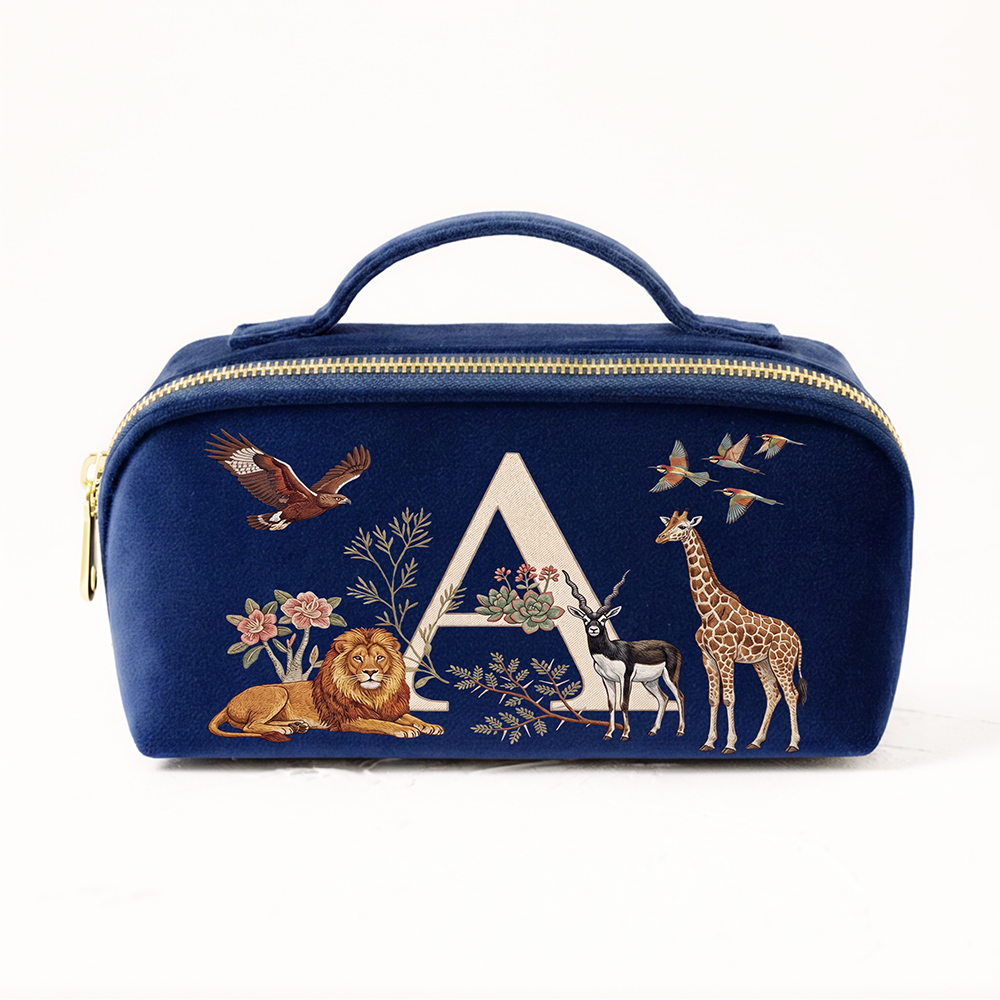 Portable Travel Makeup Organiz - Luxury Bags Blue recension och pris